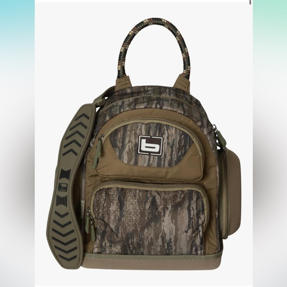Banded Camo legecy Backpack with Olive Accents
